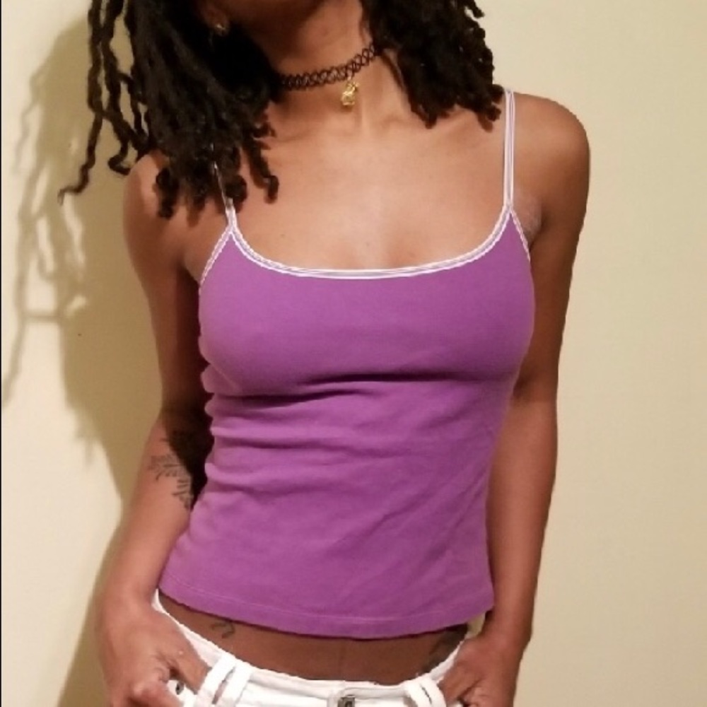 FREE W/BUNDLES OF 2 OR MORE Purple Tank Top